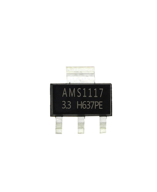 Regulador de Tensão Linear 3,3V - AMS1117-3,3