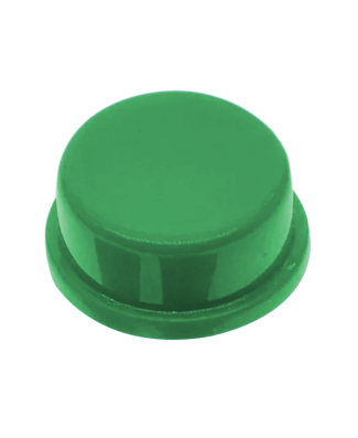Capa A24 Verde para Chave Táctil - 12x12x7,3 mm