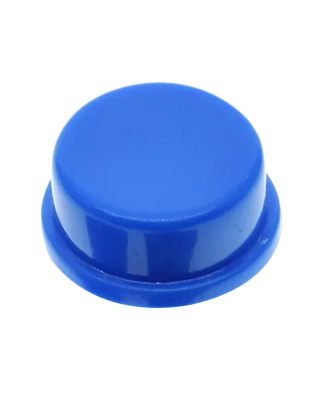 Capa A24 Azul para Chave Táctil - 12x12x7,3 mm