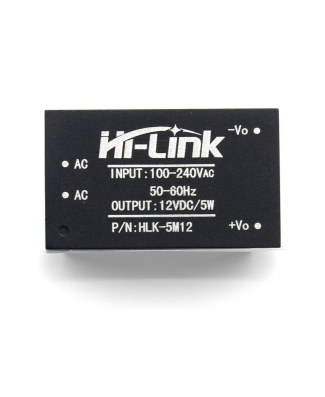 Mini Fonte Hi-Link - HLK-5M12 - 12V / 5W