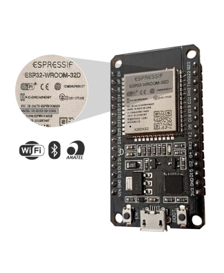 Placa DOIT ESP32 - ESP32-WROOM-32D - WiFi / Bluetooth