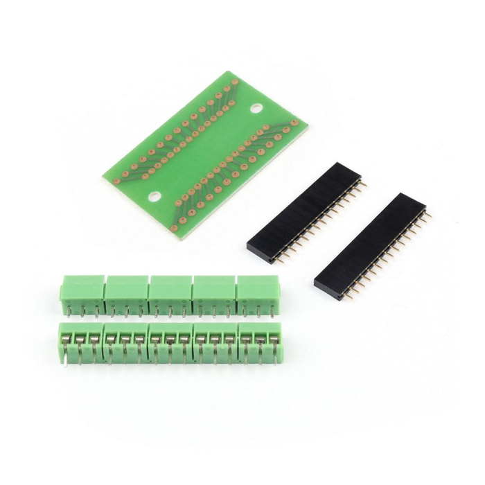 Nano Shield IO V1 - Com Bornes  Componentes Eletrônicos e Arduino
