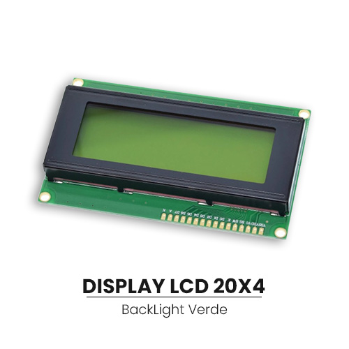 Display LCD 20X4 - BackLight Verde