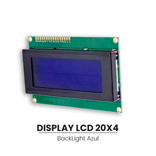 Display LCD 20X4 - BackLight Azul