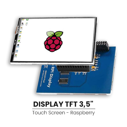 Display TFT 3,5" - Touch Screen - raspberry 