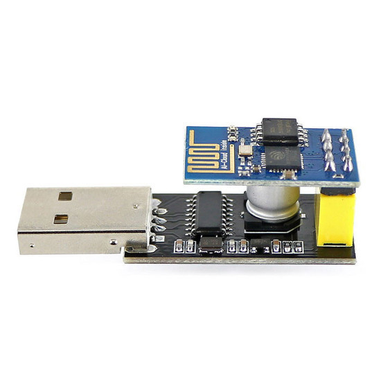 Figura 34- Conversor USB/Serial conectado ao ESP-01